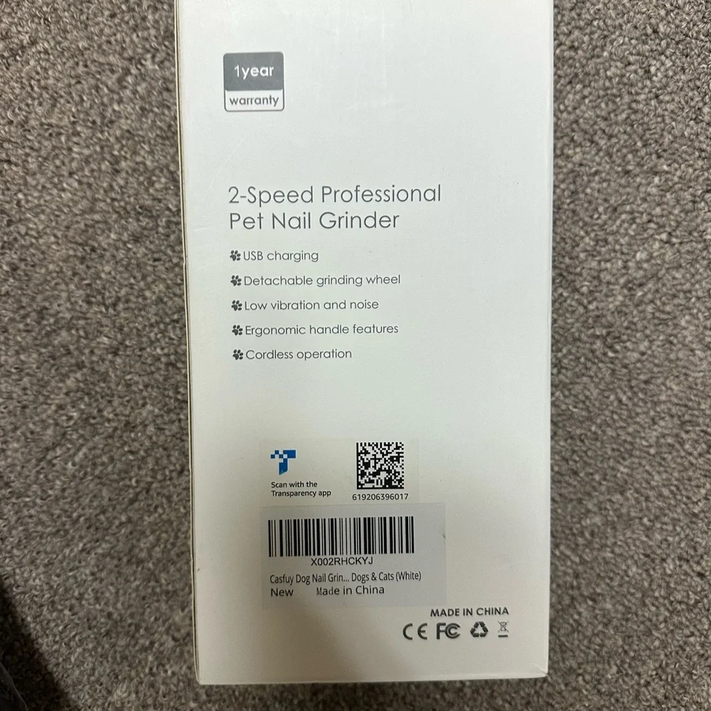 Dog Professional Pet Nail Grinder